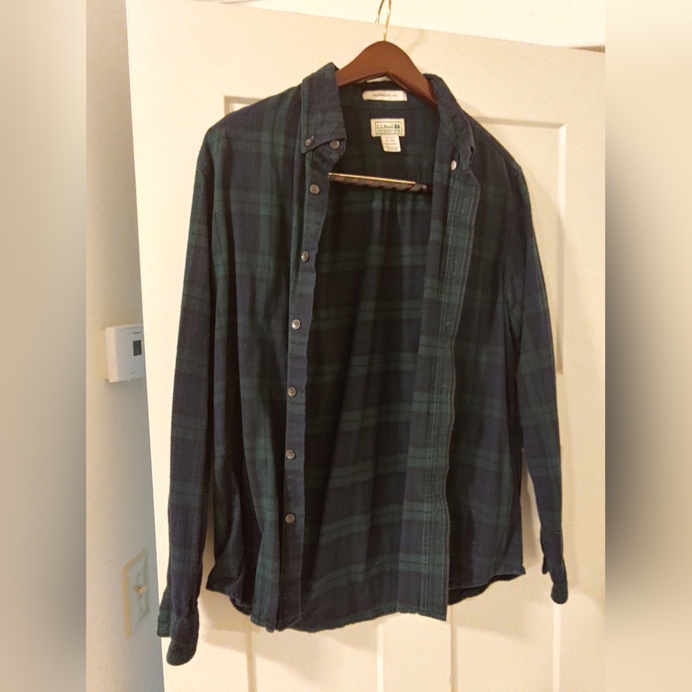 LL Bean flannel shirt